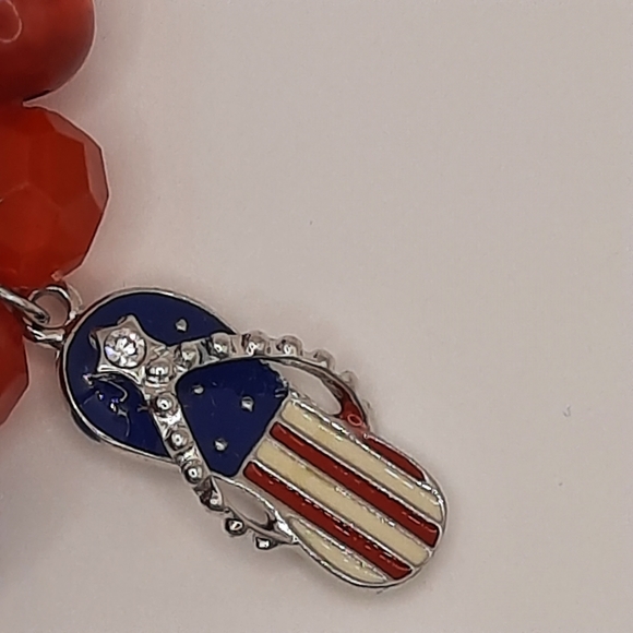 Fourth Of July charm bracelet. - Picture 4 of 7